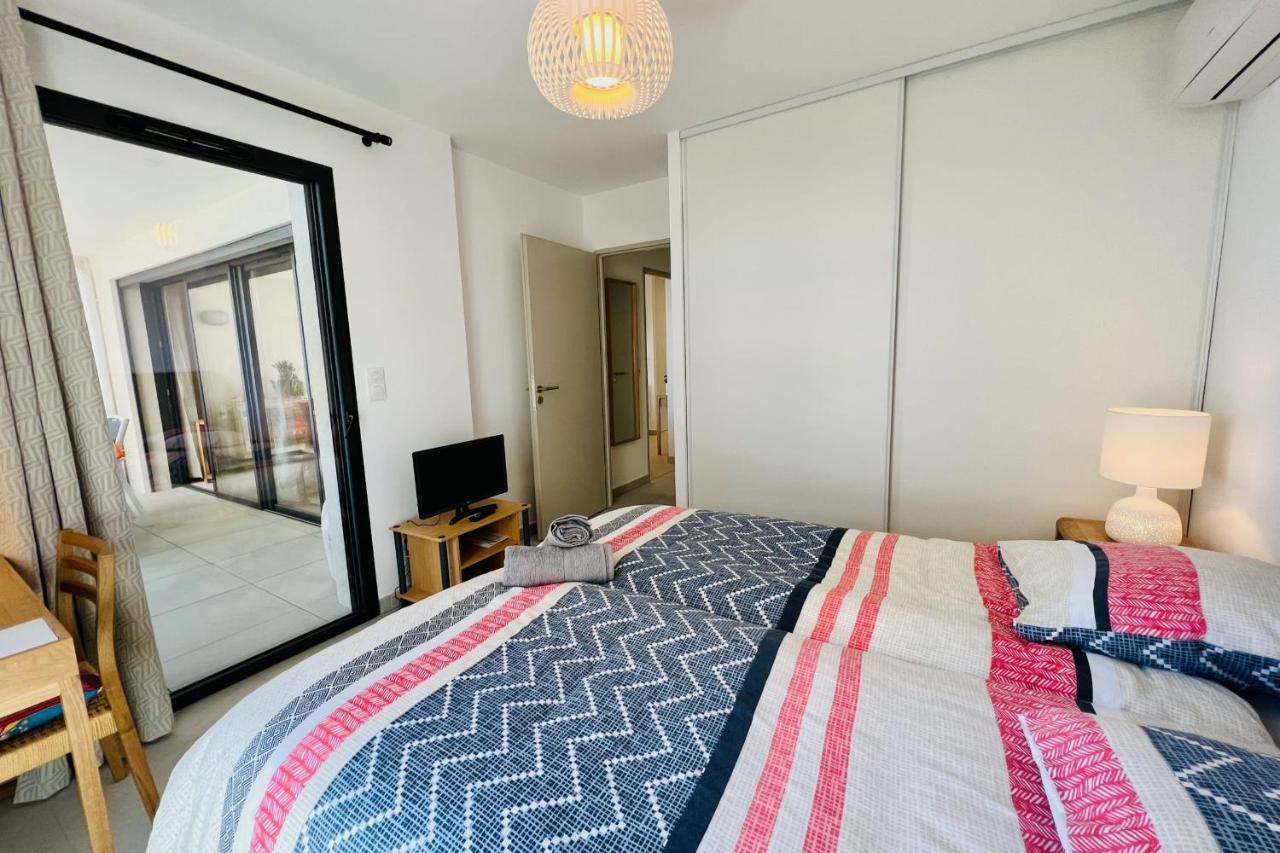 Villa Marie 1 - Superbe Appartement Climatise 2 Chambres Vue Mer เลอ โกร-ดู-รัว ภายนอก รูปภาพ